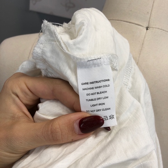 White midi dress size S e99-14 - Picture 6 of 7